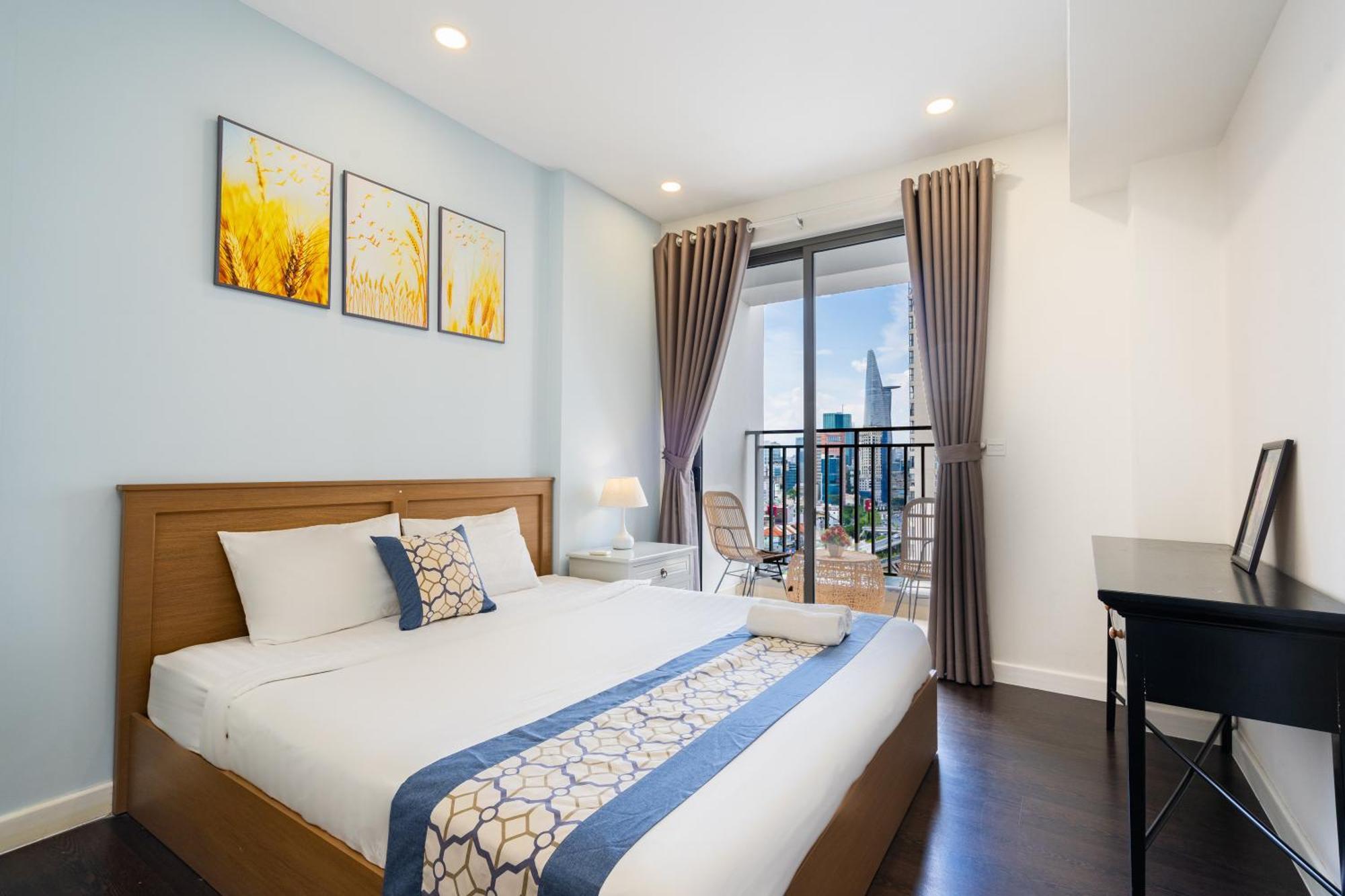 Rivergate Residence - Goby Home - Lux Apartment, Near Ben Thanh Cidade de Ho Chi Minh Exterior foto