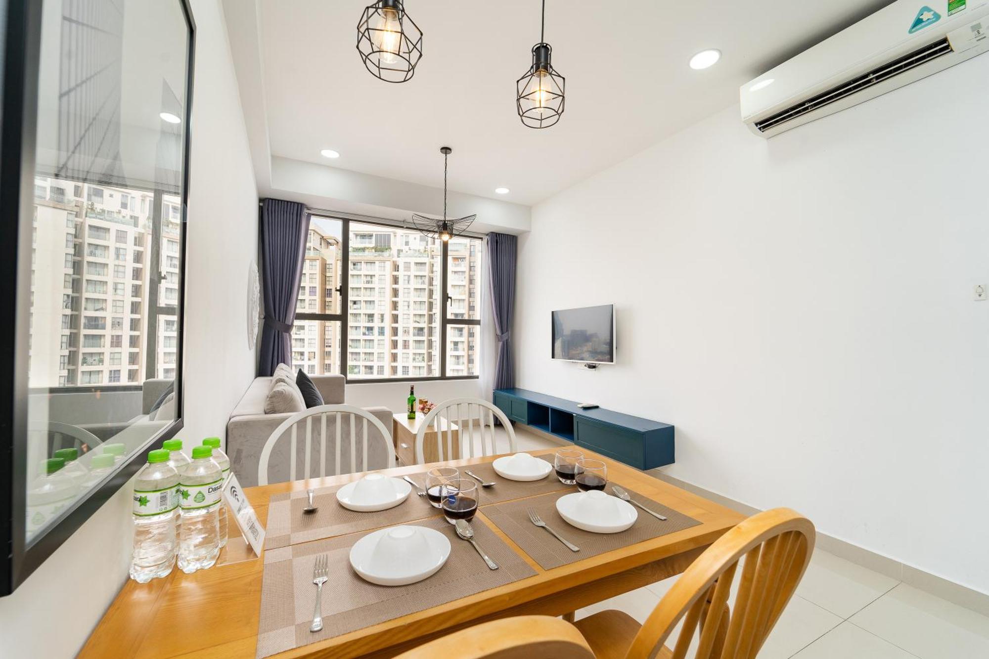 Rivergate Residence - Goby Home - Lux Apartment, Near Ben Thanh Cidade de Ho Chi Minh Exterior foto