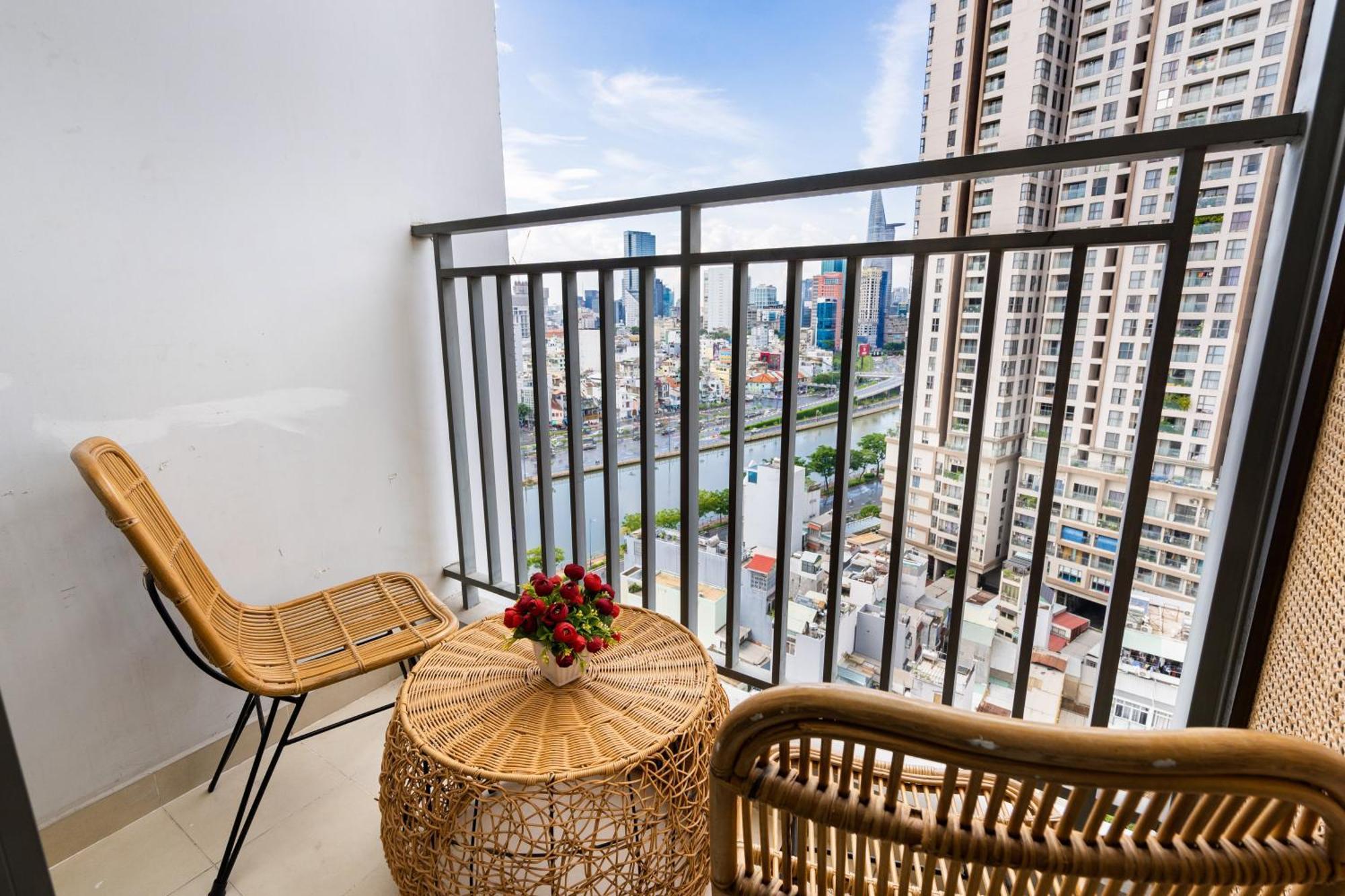 Rivergate Residence - Goby Home - Lux Apartment, Near Ben Thanh Cidade de Ho Chi Minh Exterior foto
