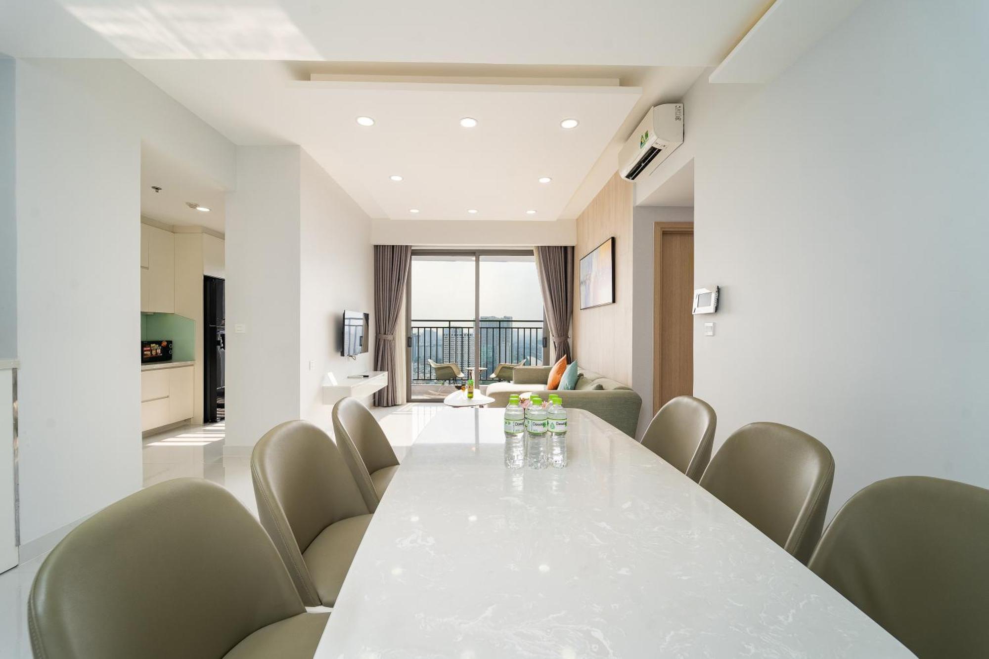 Rivergate Residence - Goby Home - Lux Apartment, Near Ben Thanh Cidade de Ho Chi Minh Exterior foto