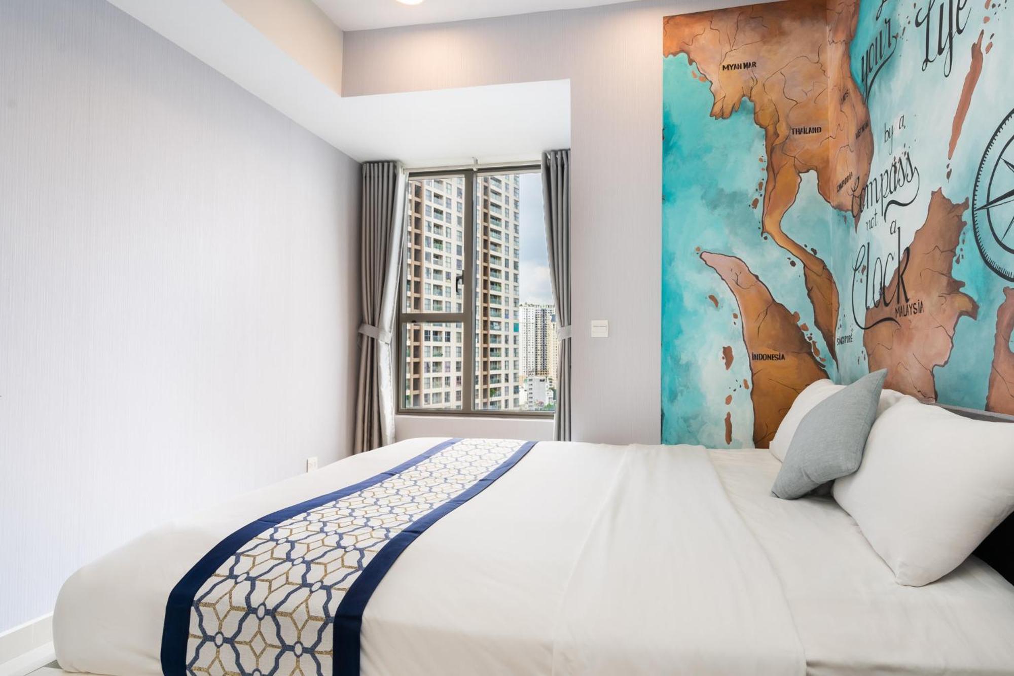 Rivergate Residence - Goby Home - Lux Apartment, Near Ben Thanh Cidade de Ho Chi Minh Exterior foto