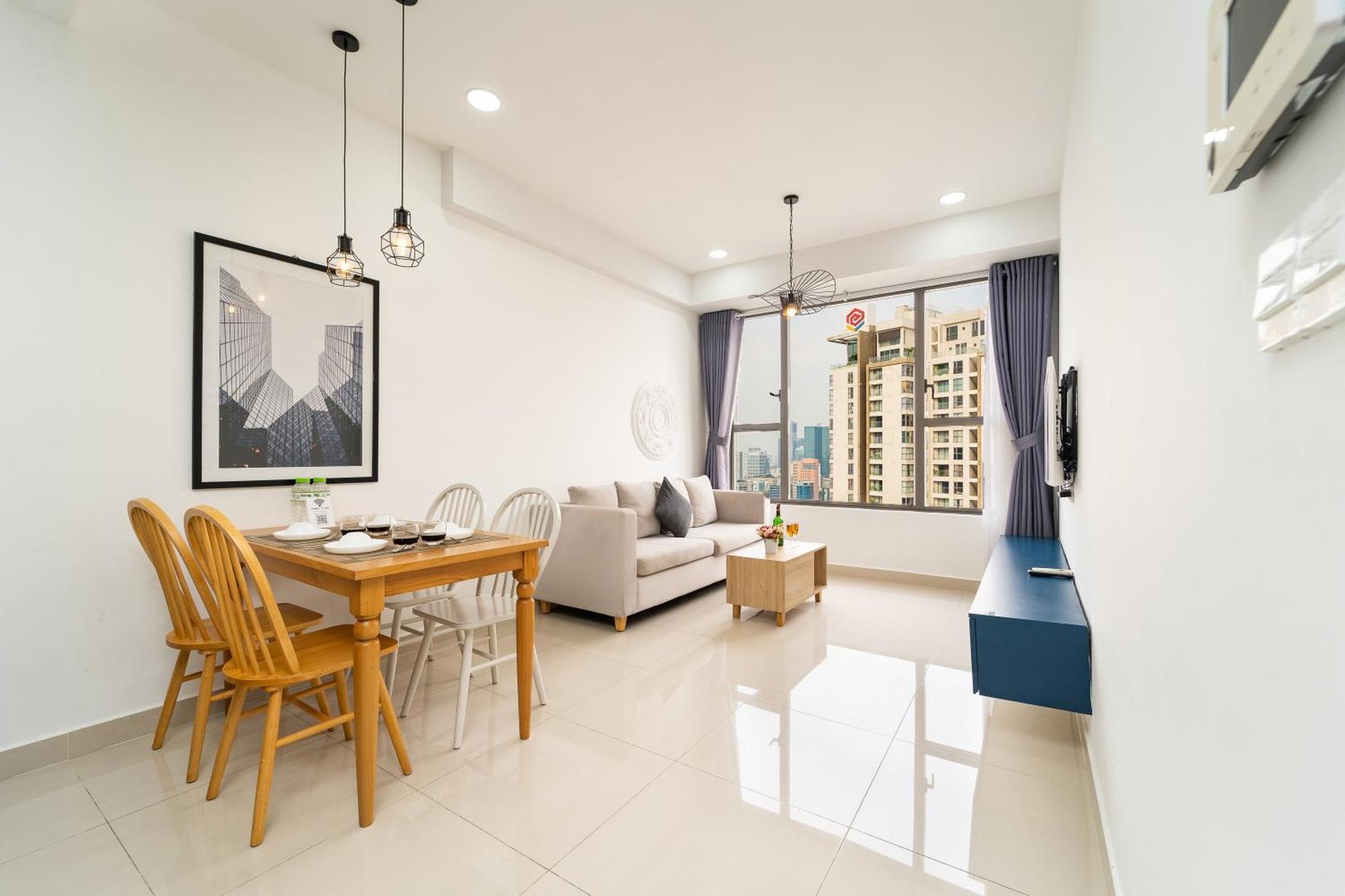 Rivergate Residence - Goby Home - Lux Apartment, Near Ben Thanh Cidade de Ho Chi Minh Exterior foto